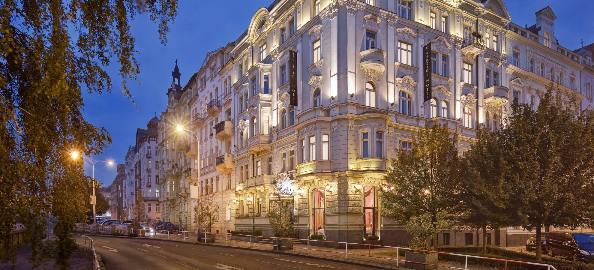 มาแมซอง โฮเทล ริเวอร์ไซด์ ปราก Hotel ภายนอก รูปภาพ
